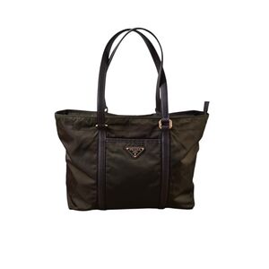 Prada Black Nylon Tote Bag